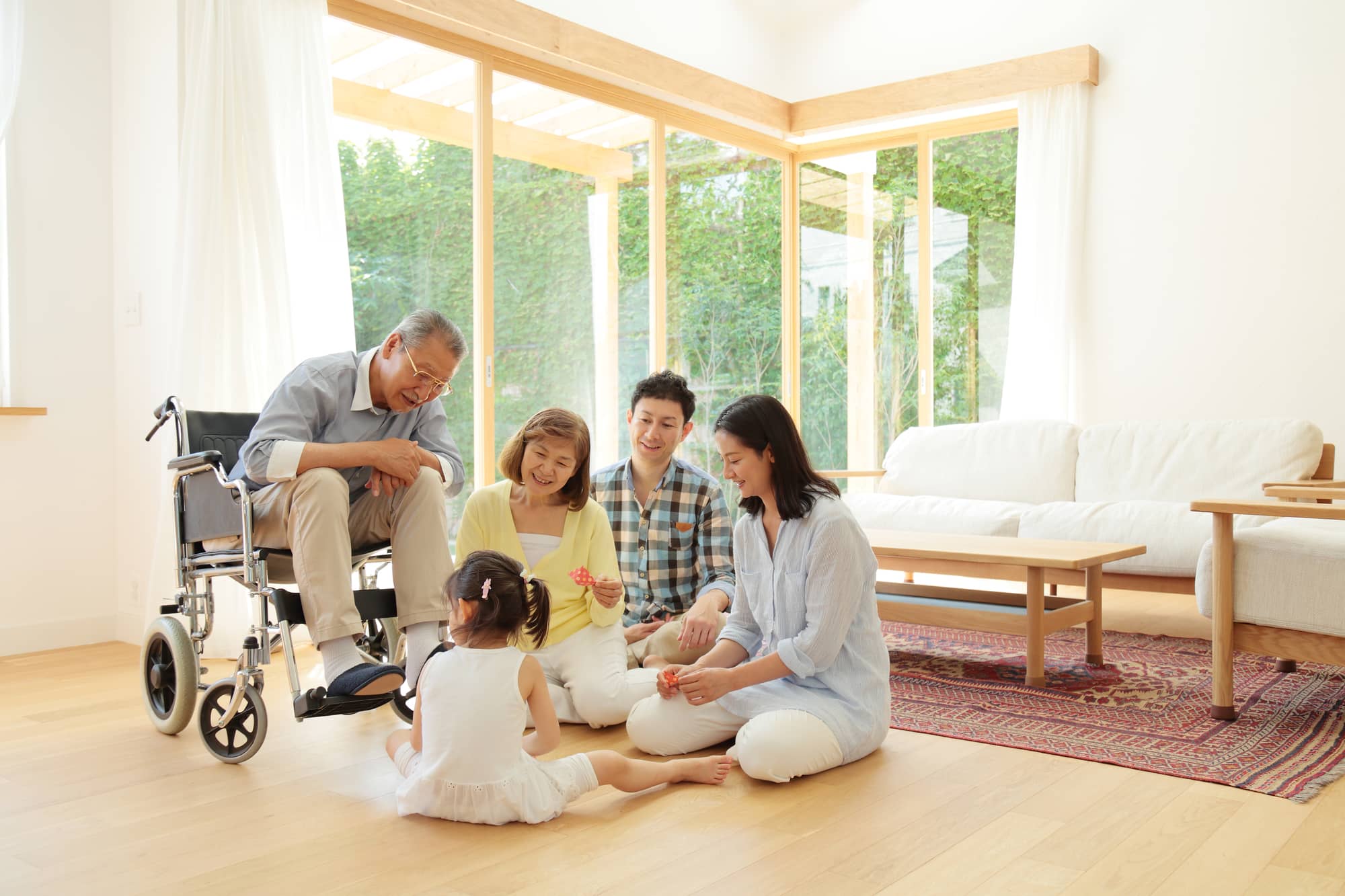 両立支援が実現できる家庭風景