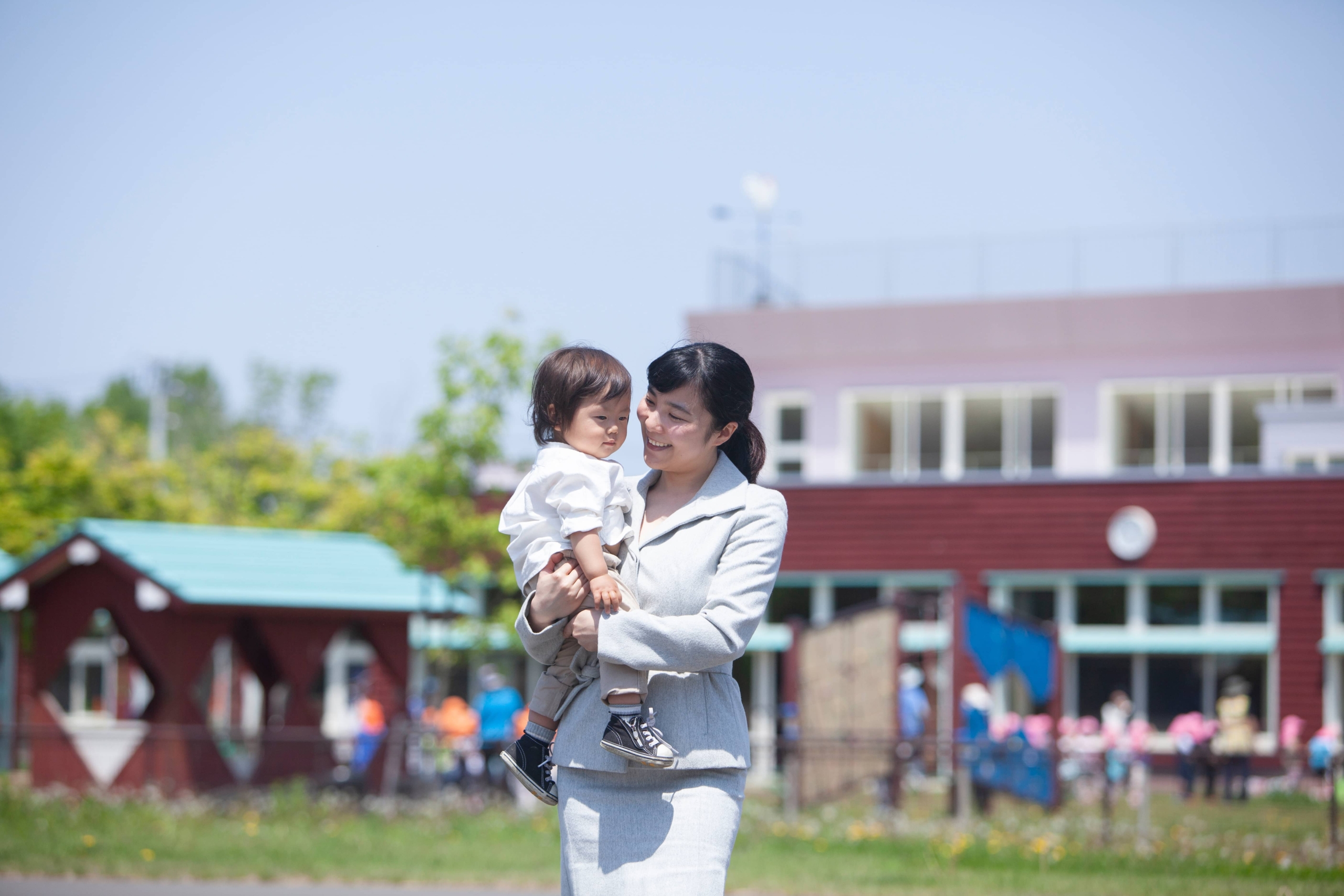 両立支援を実現している母子